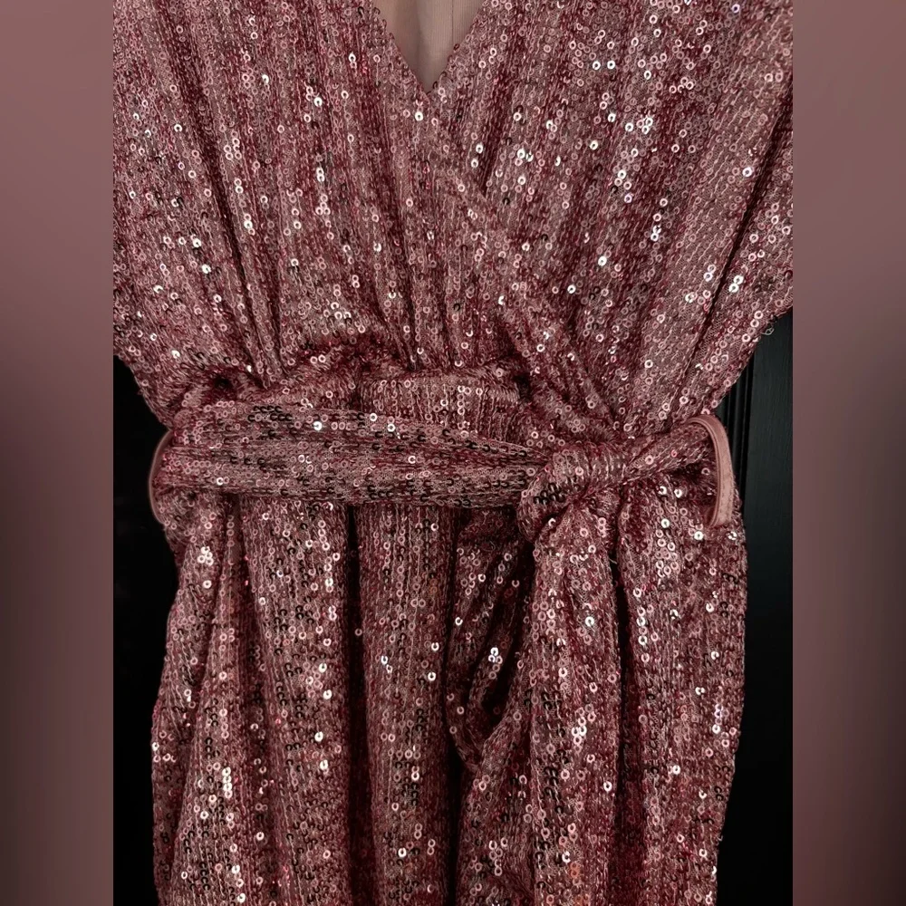 Princess Polly Pink Long sleeve mini dress - Picture 7 of 9
